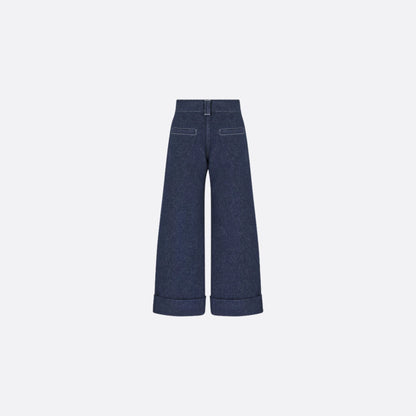 Kids Loose Fitting Jeans Navy Blue Cotton Denim