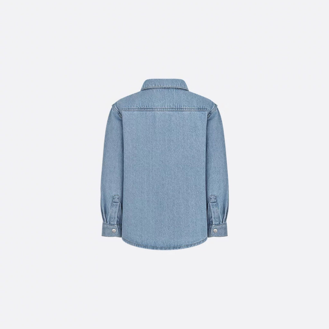 Kids Shirt Blue Cotton Denim