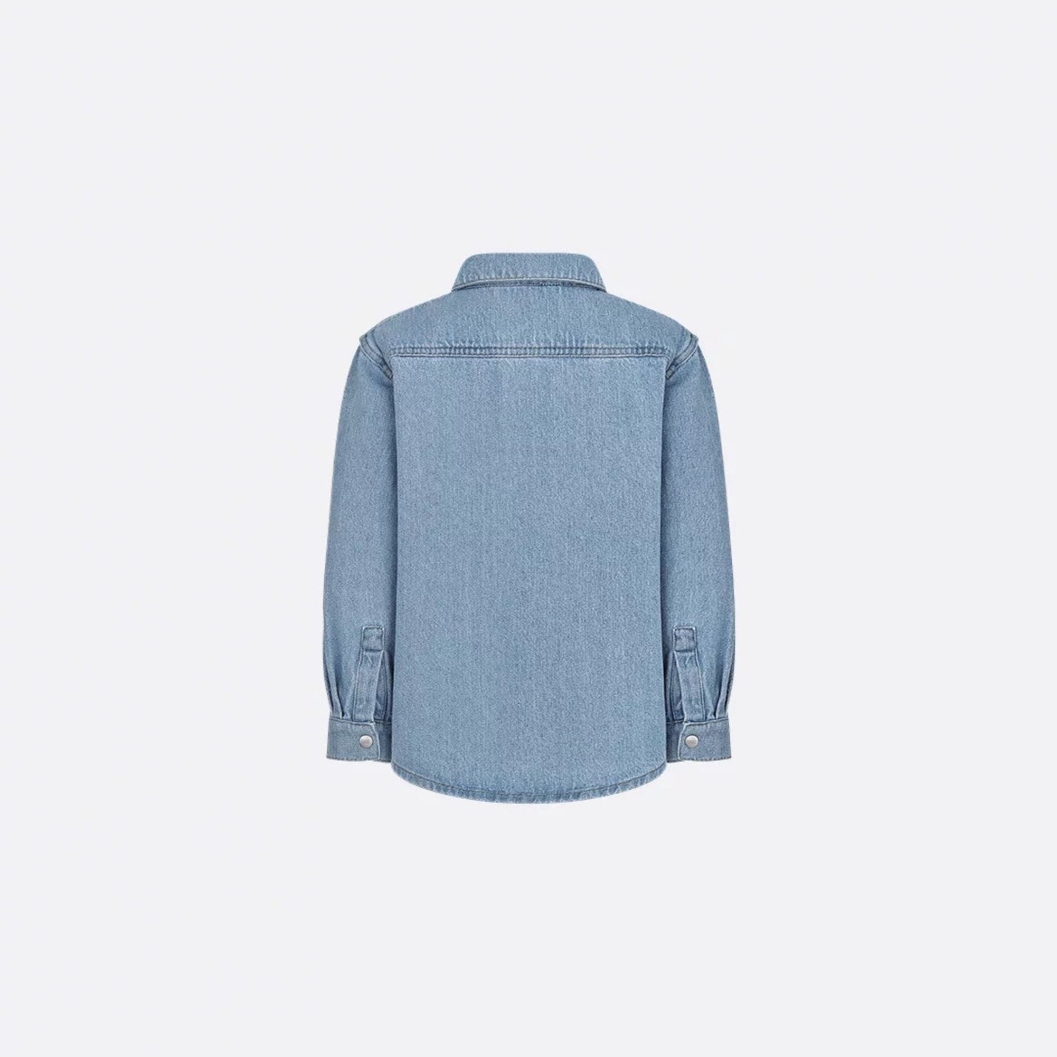 Kids Shirt Blue Cotton Denim