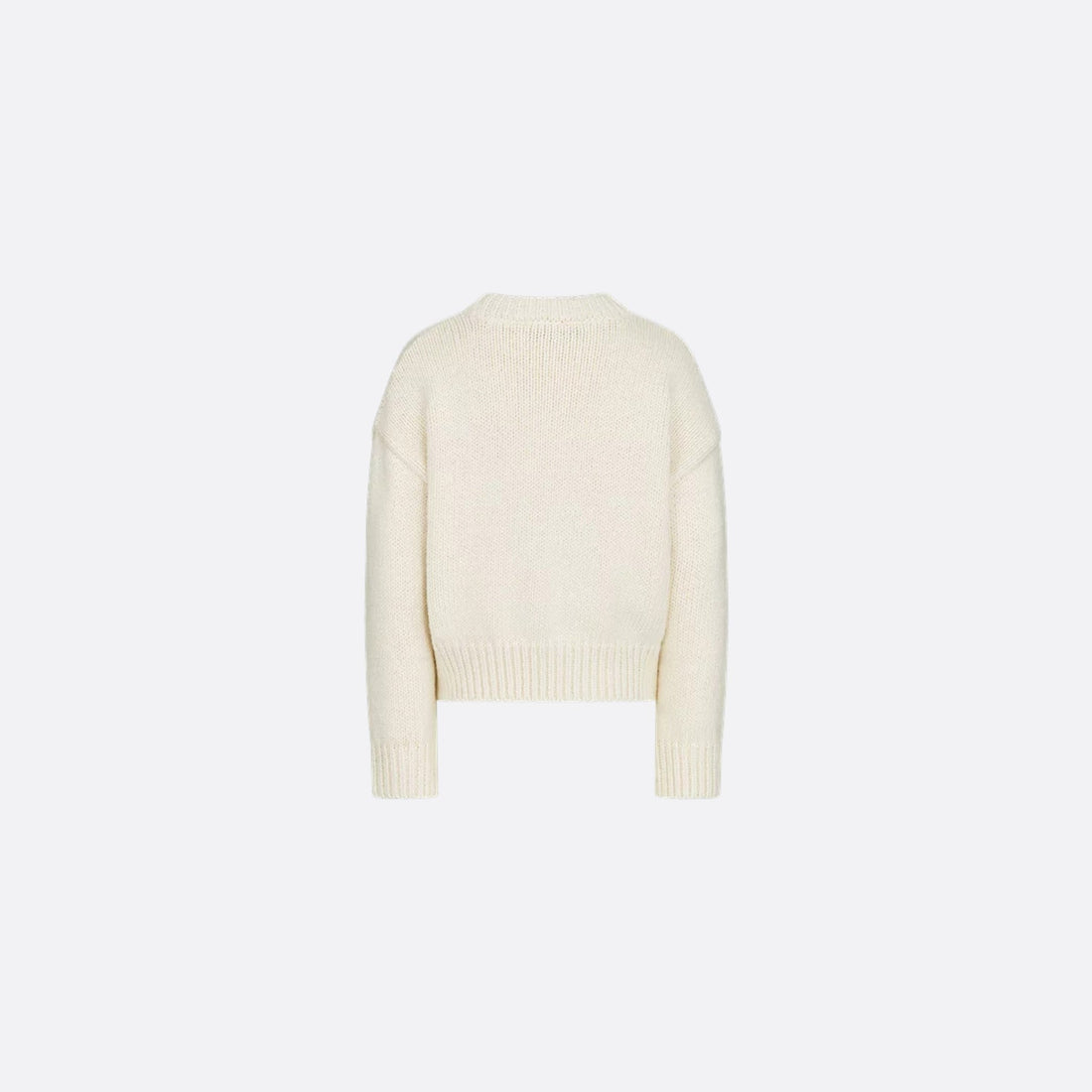 Kids Sweater Ivory Cotton Knit