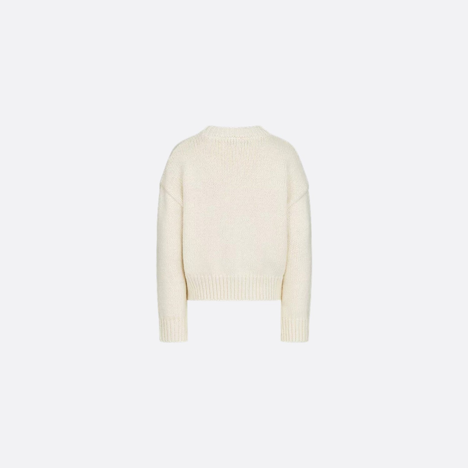 Kids Sweater Ivory Cotton Knit