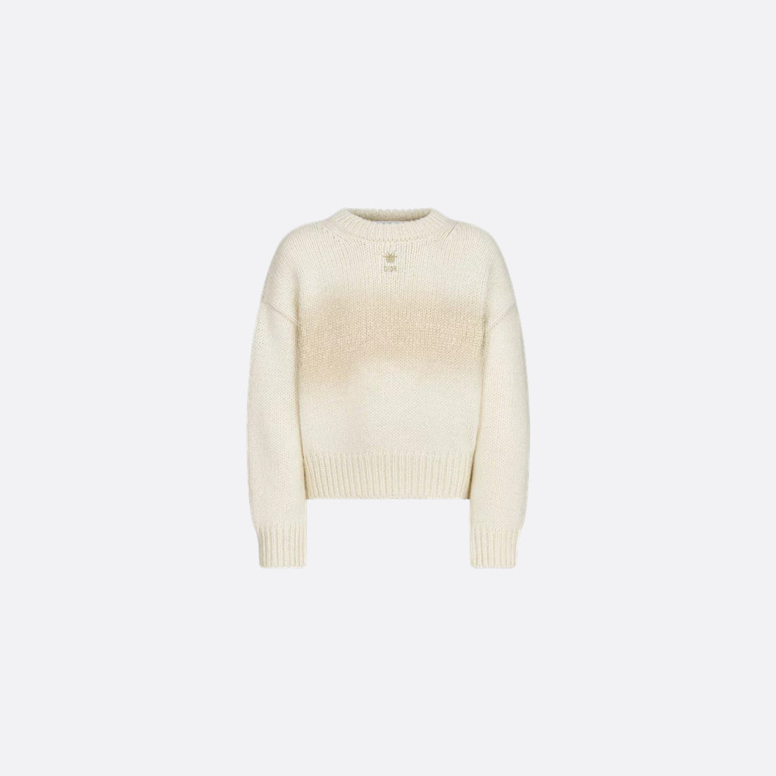 Kids Sweater Ivory Cotton Knit