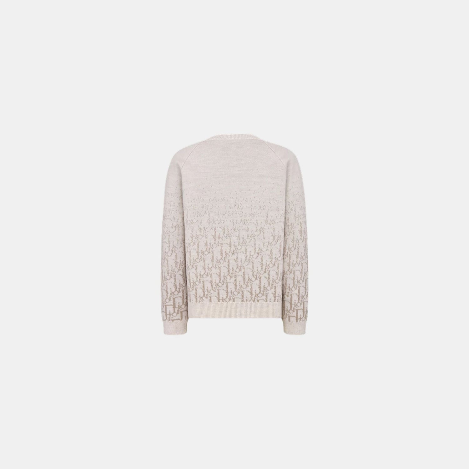 Kids Sweater Wool Knit Gradient Dior Oblique Jacquard