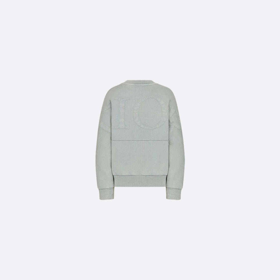 Kids Sweatshirt Gray-Blue Cotton Fleece