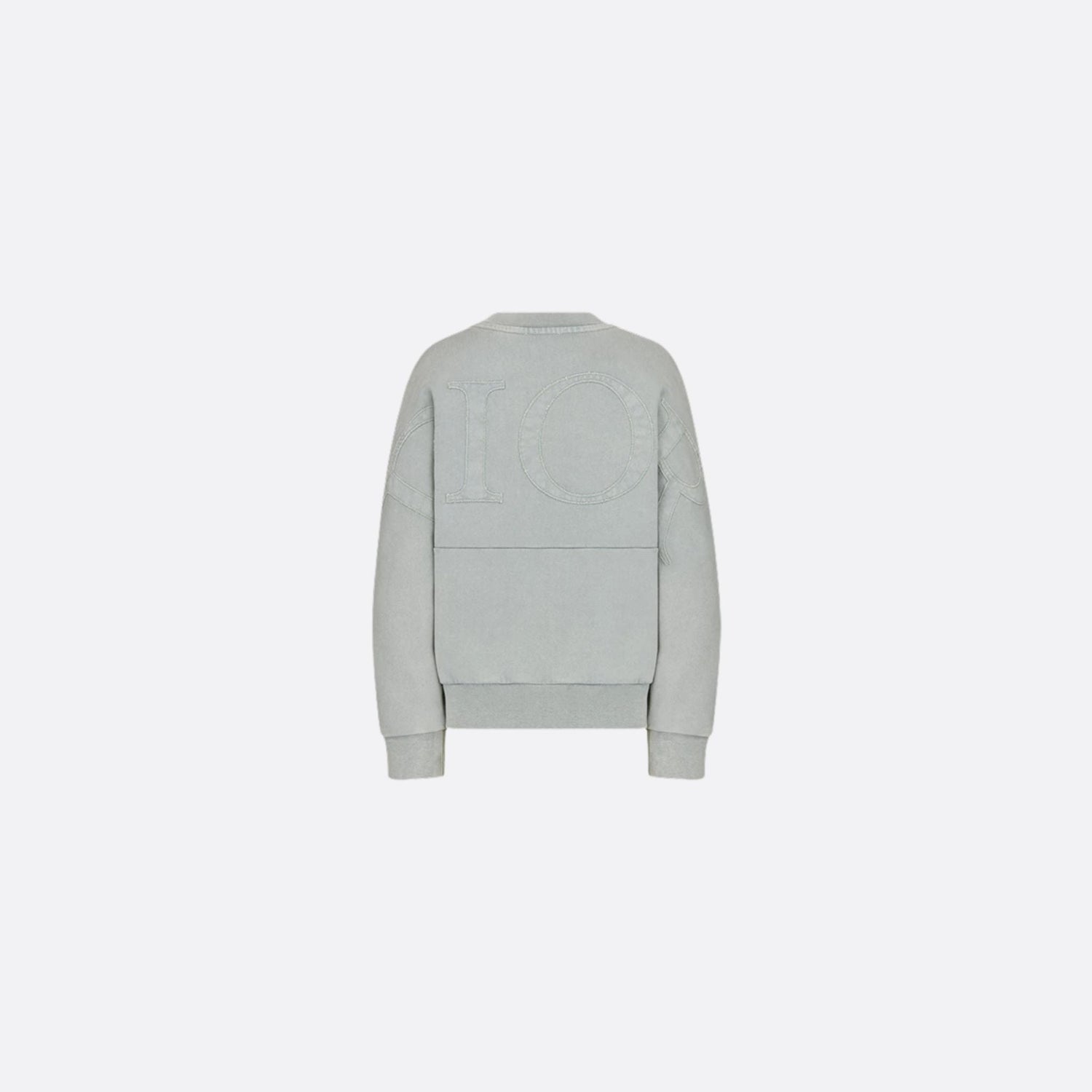 Kids Sweatshirt Gray-Blue Cotton Fleece