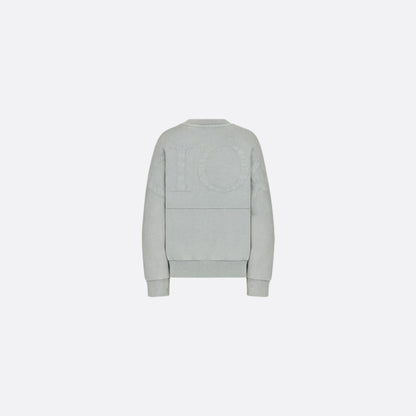 Kids Sweatshirt Gray-Blue Cotton Fleece