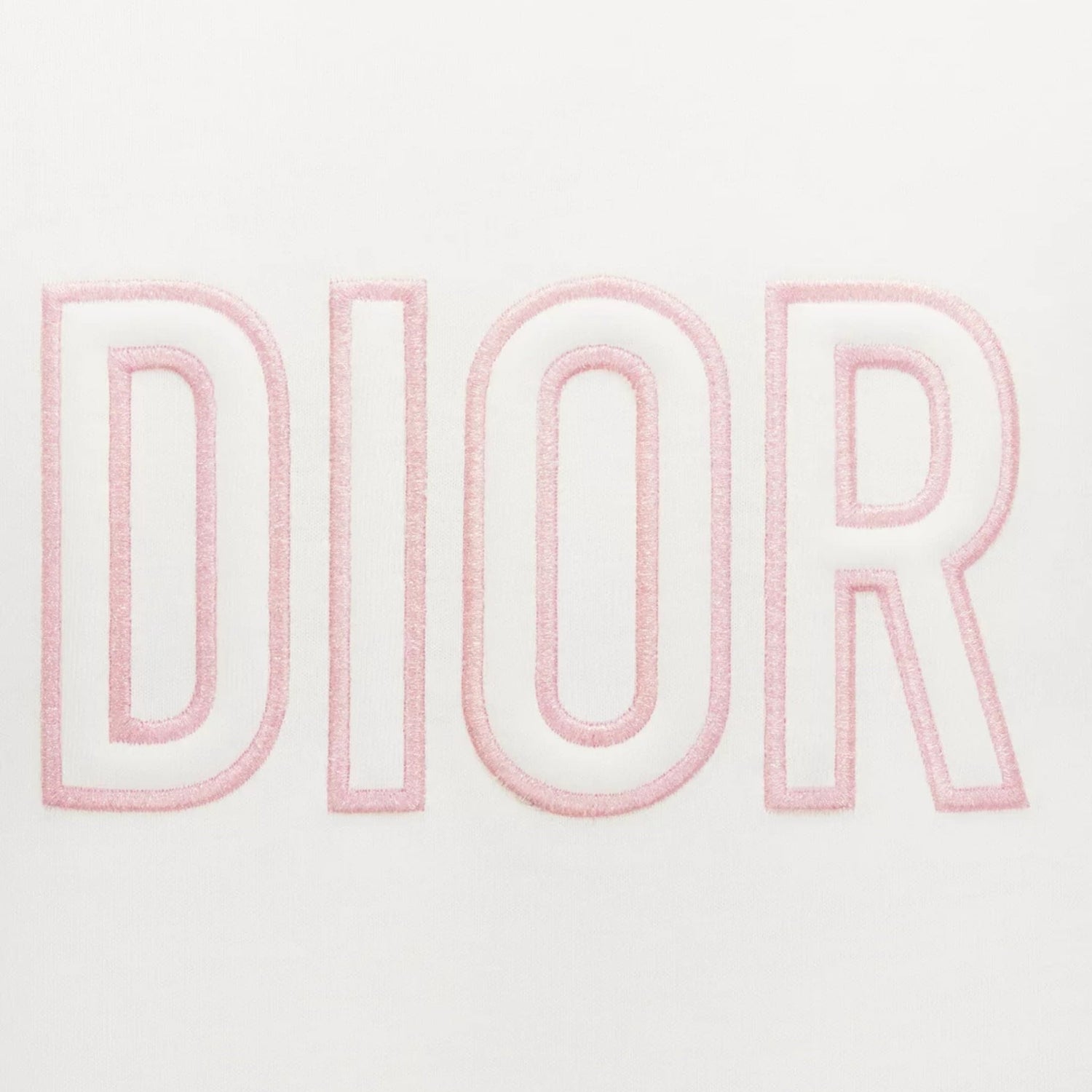 Kids T Shirt Cotton Jersey Dior Embroidery