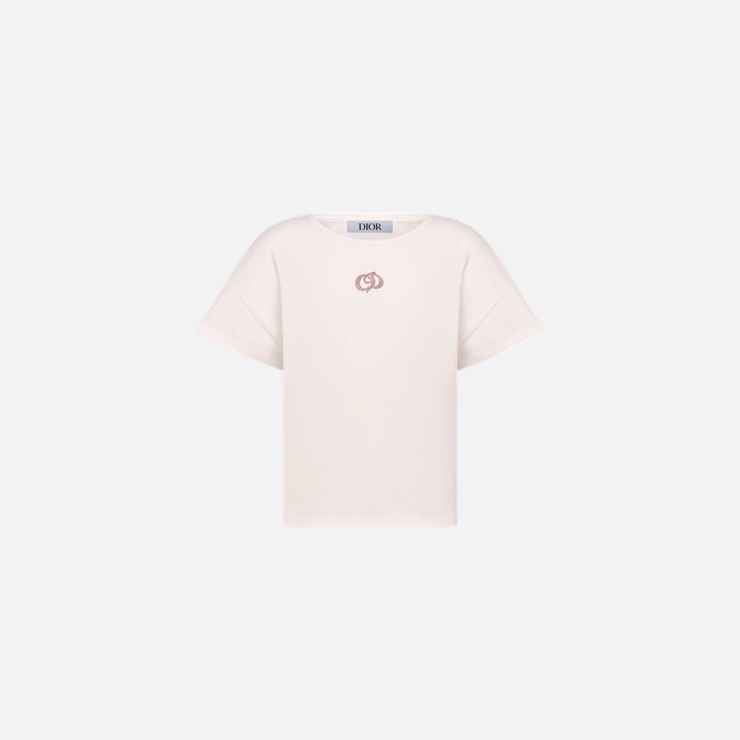 Kids T Shirt Vanilla White Cotton Jersey