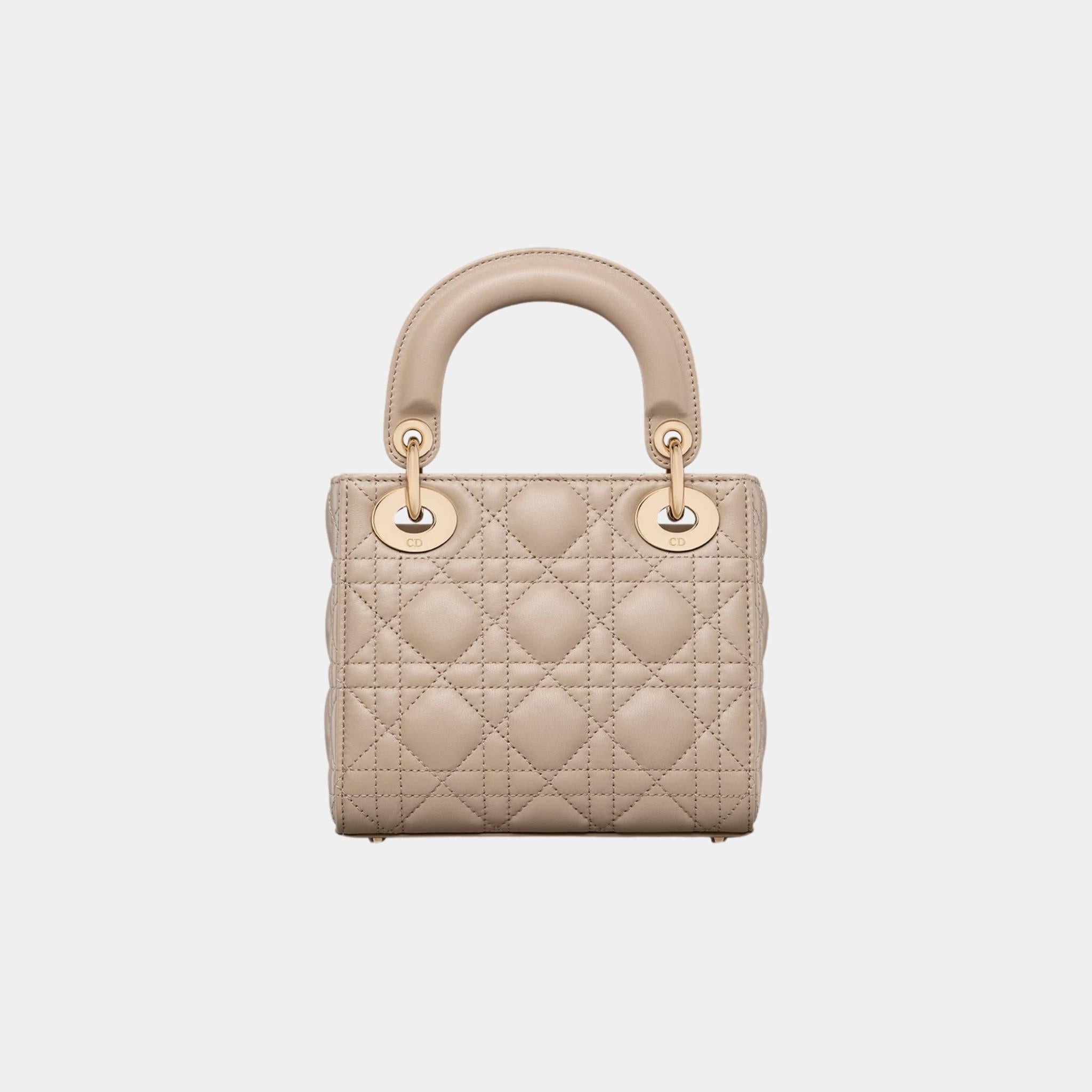 Lady Dior Mini Bag Cannage Lambskin