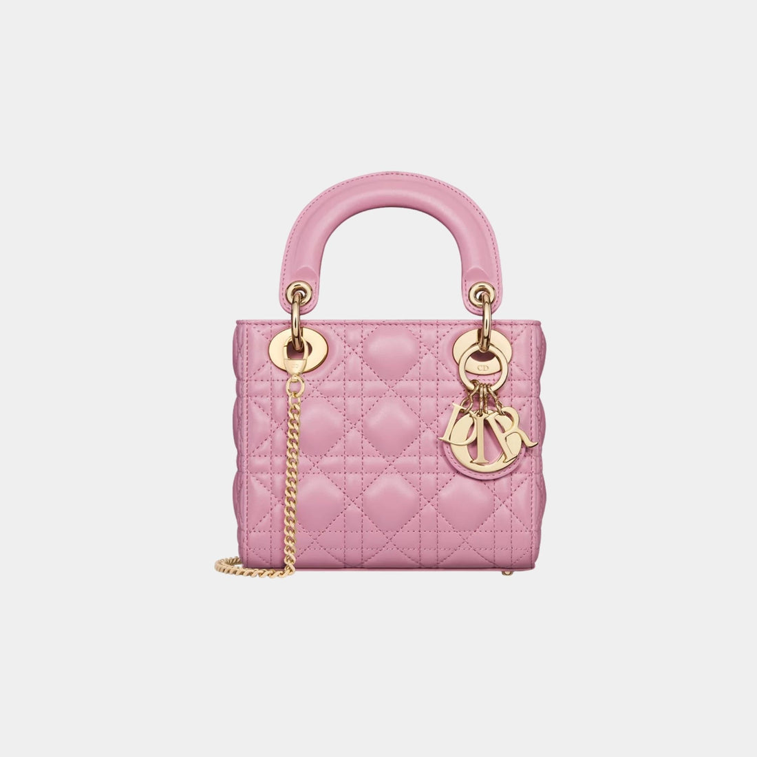 Lady Dior Mini Bag Cannage Lambskin