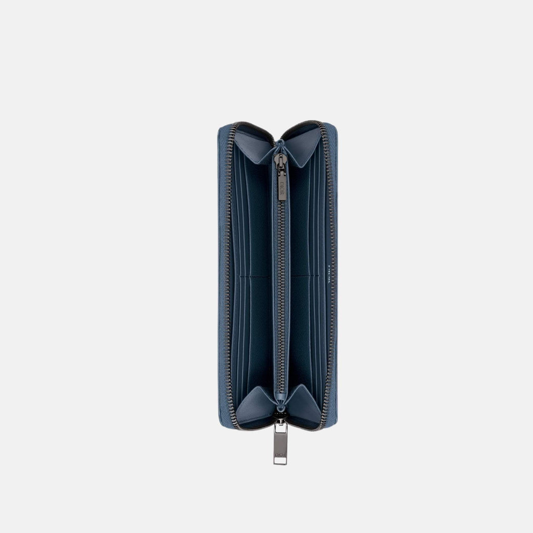 Long Zipped Wallet In Gravity Outline Leather