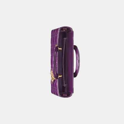 Medium Lady D-Joy Bag Patent Cannage Calfskin