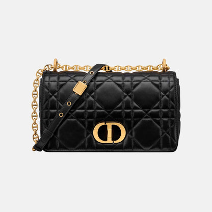 Medium Soft Caro Bag In Macrocannage Lambskin