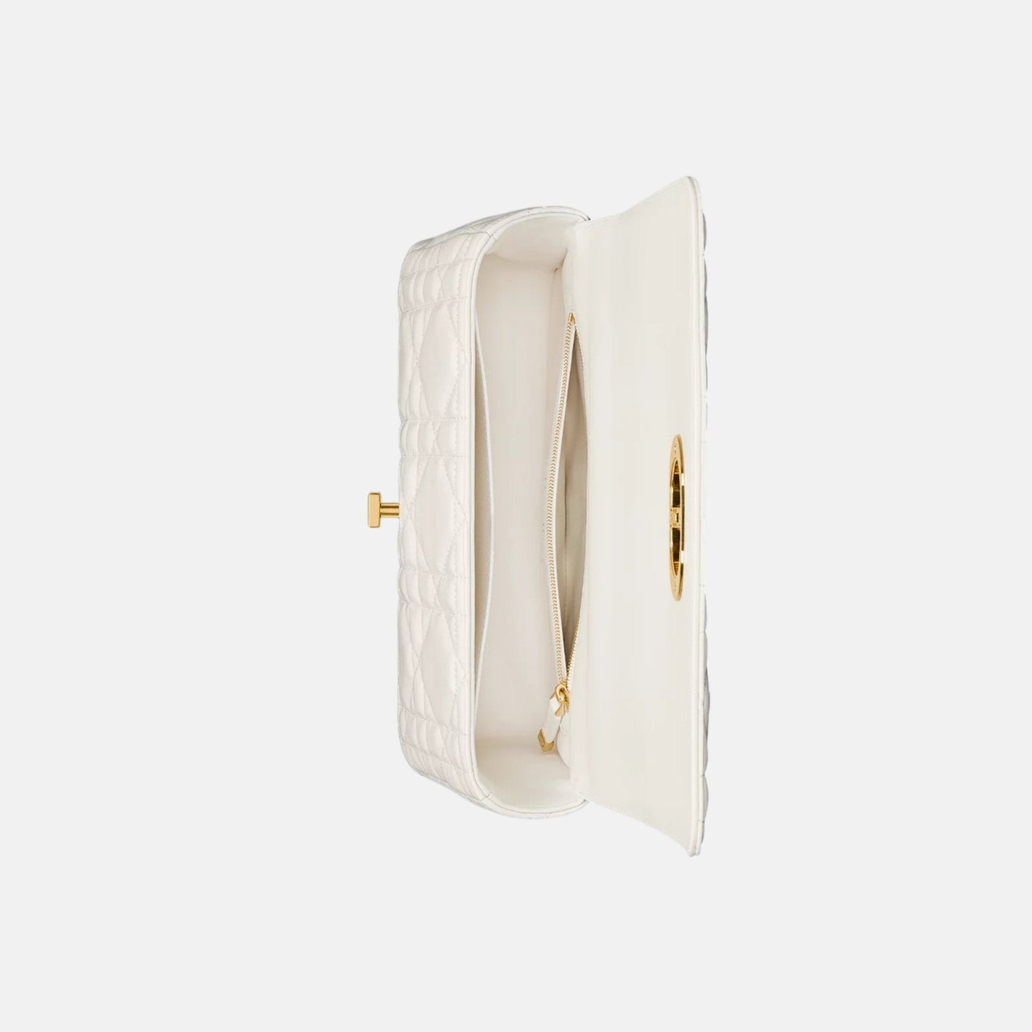 Medium Soft Caro Bag In Macrocannage Lambskin