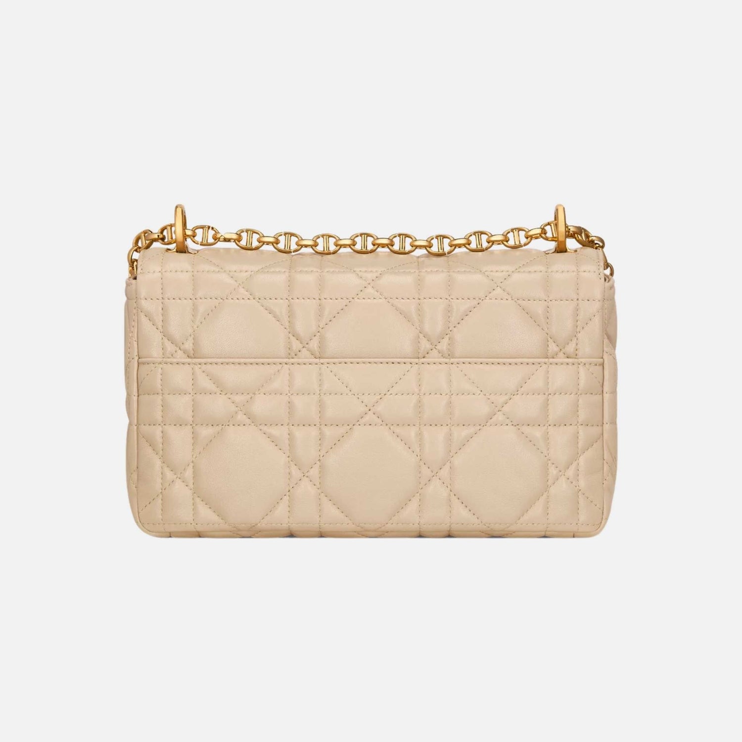 Medium Soft Caro Bag In Macrocannage Lambskin