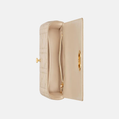 Medium Soft Caro Bag In Macrocannage Lambskin