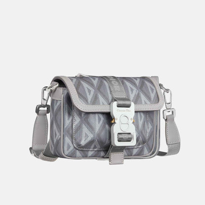 Mini Hit The Road Messenger Bag In CD Diamond Print