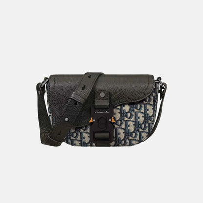 Mini Saddle Messenger Bag With Flap