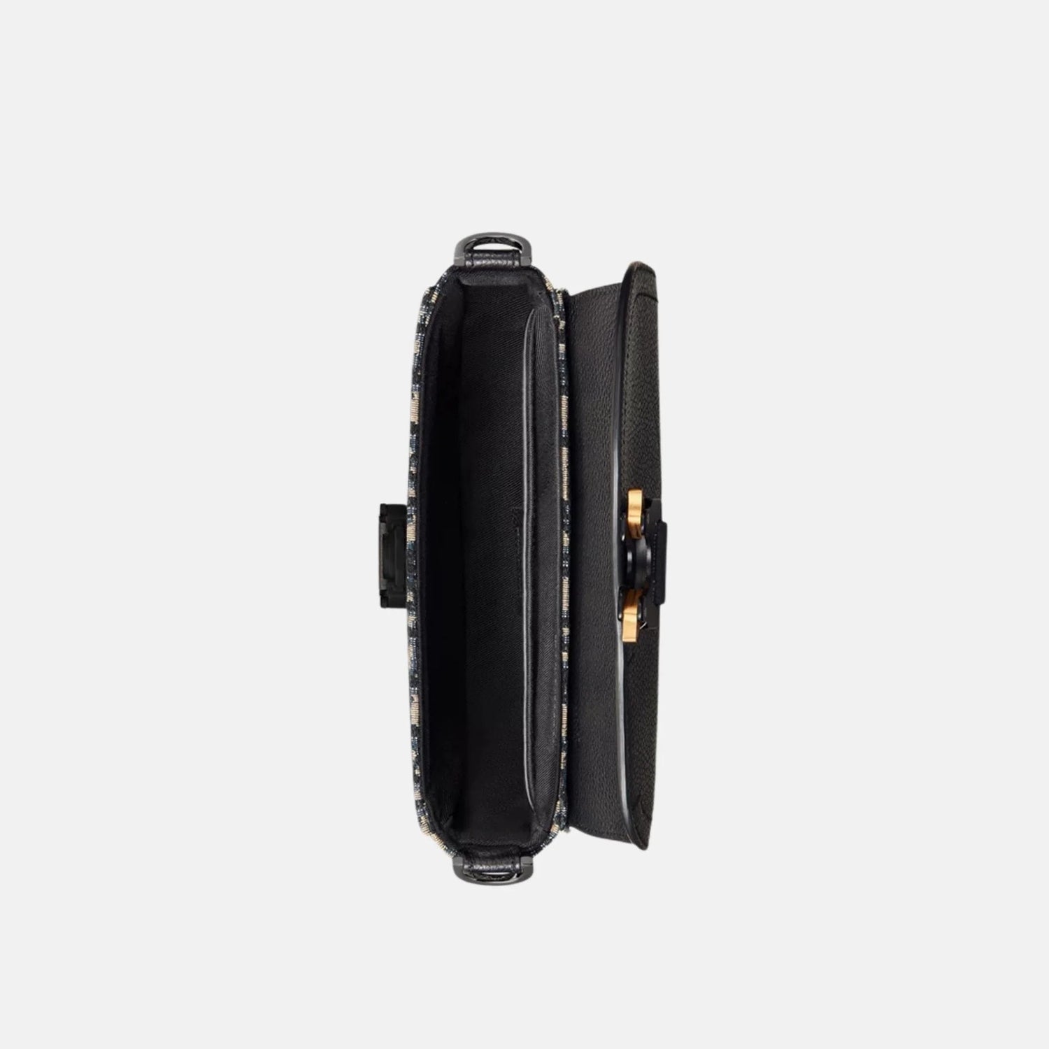 Mini Saddle Messenger Bag With Flap