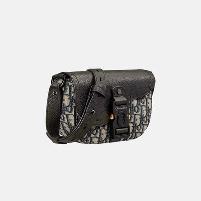 Mini Saddle Messenger Bag With Flap