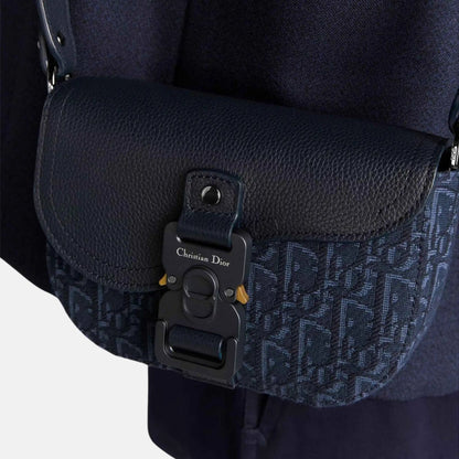 Mini Saddle Messenger Bag With Flap