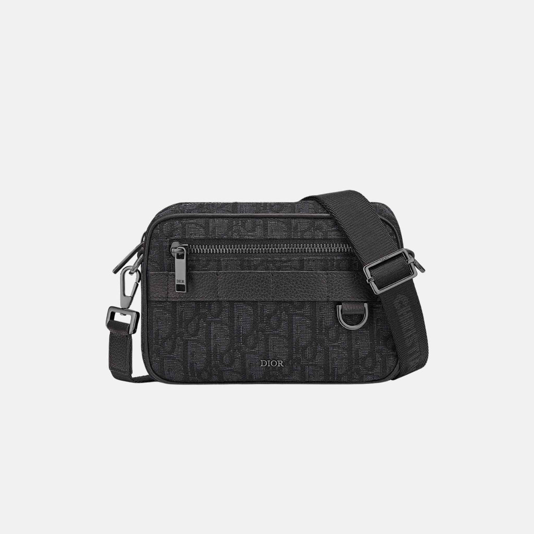 Mini Safari Bag with Strap Dior Oblique Jacquard