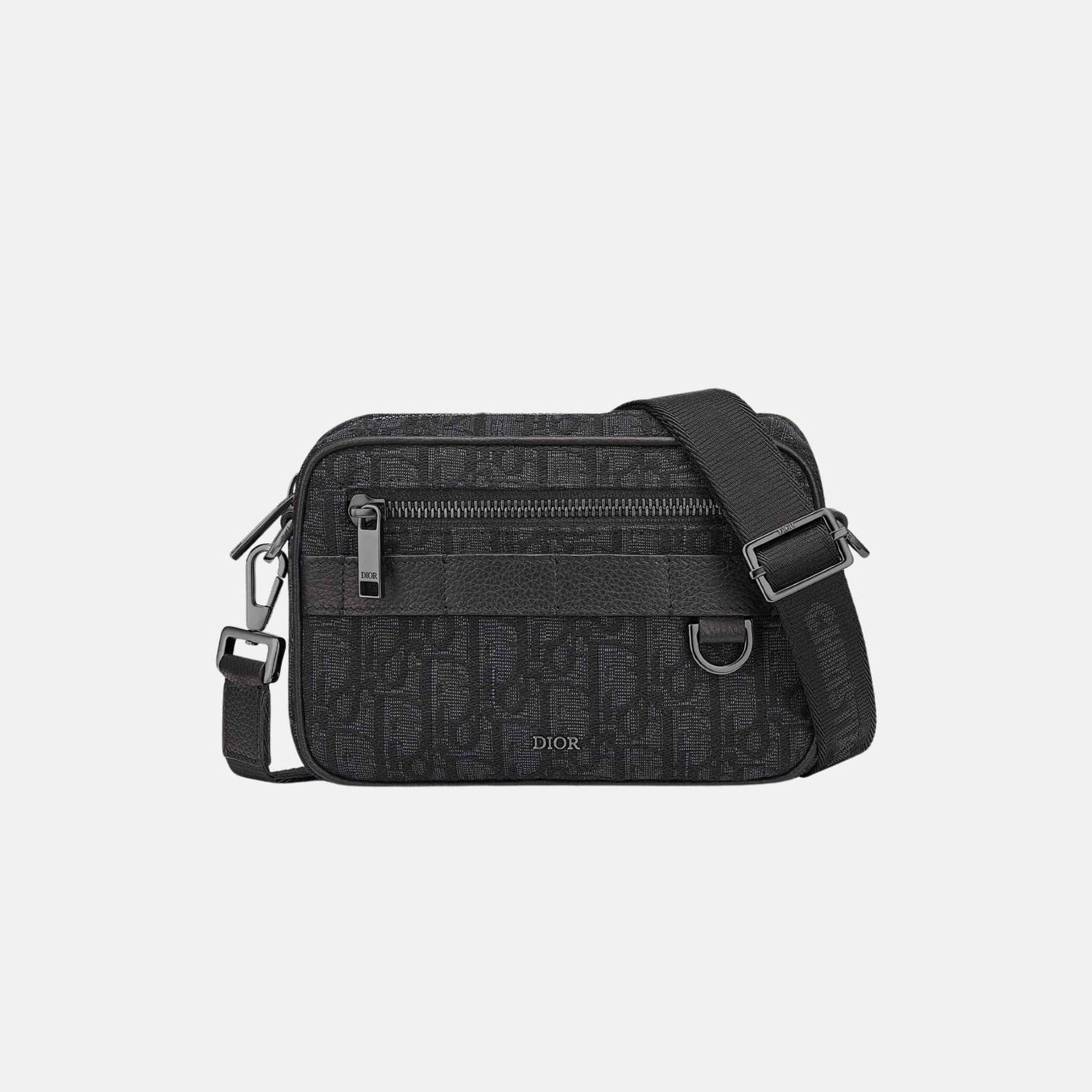Mini Safari Bag with Strap Dior Oblique Jacquard