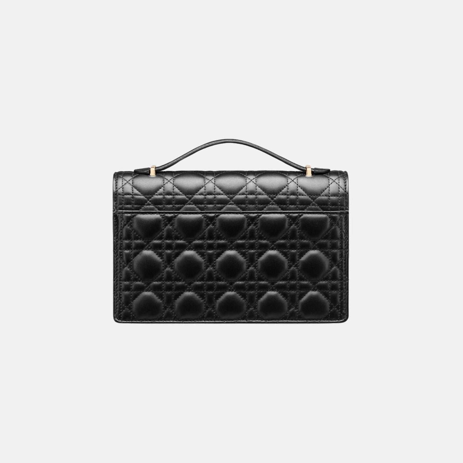 My Dior Top Handle Bag In Cannage Lambskin