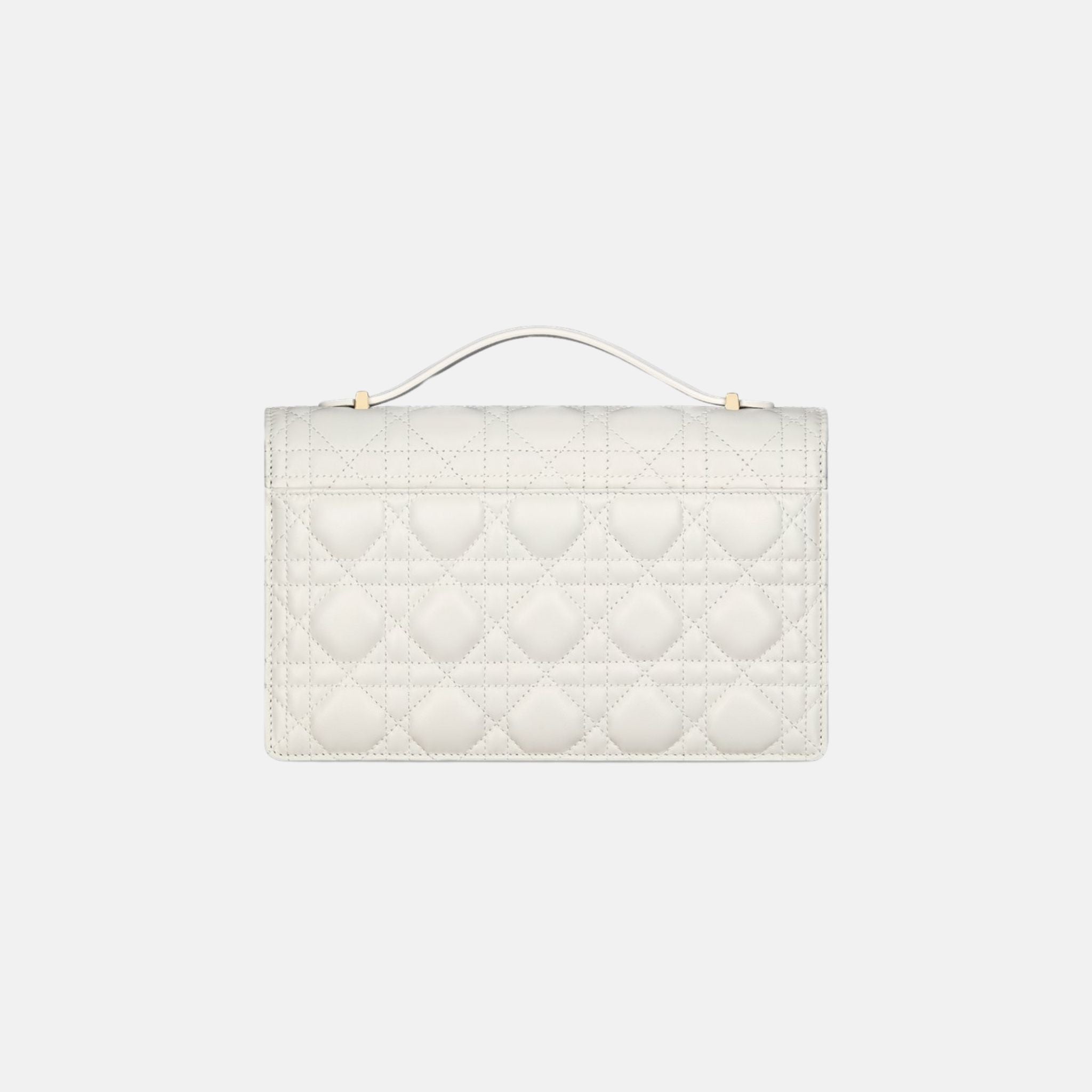 My Dior Top Handle Bag In Cannage Lambskin