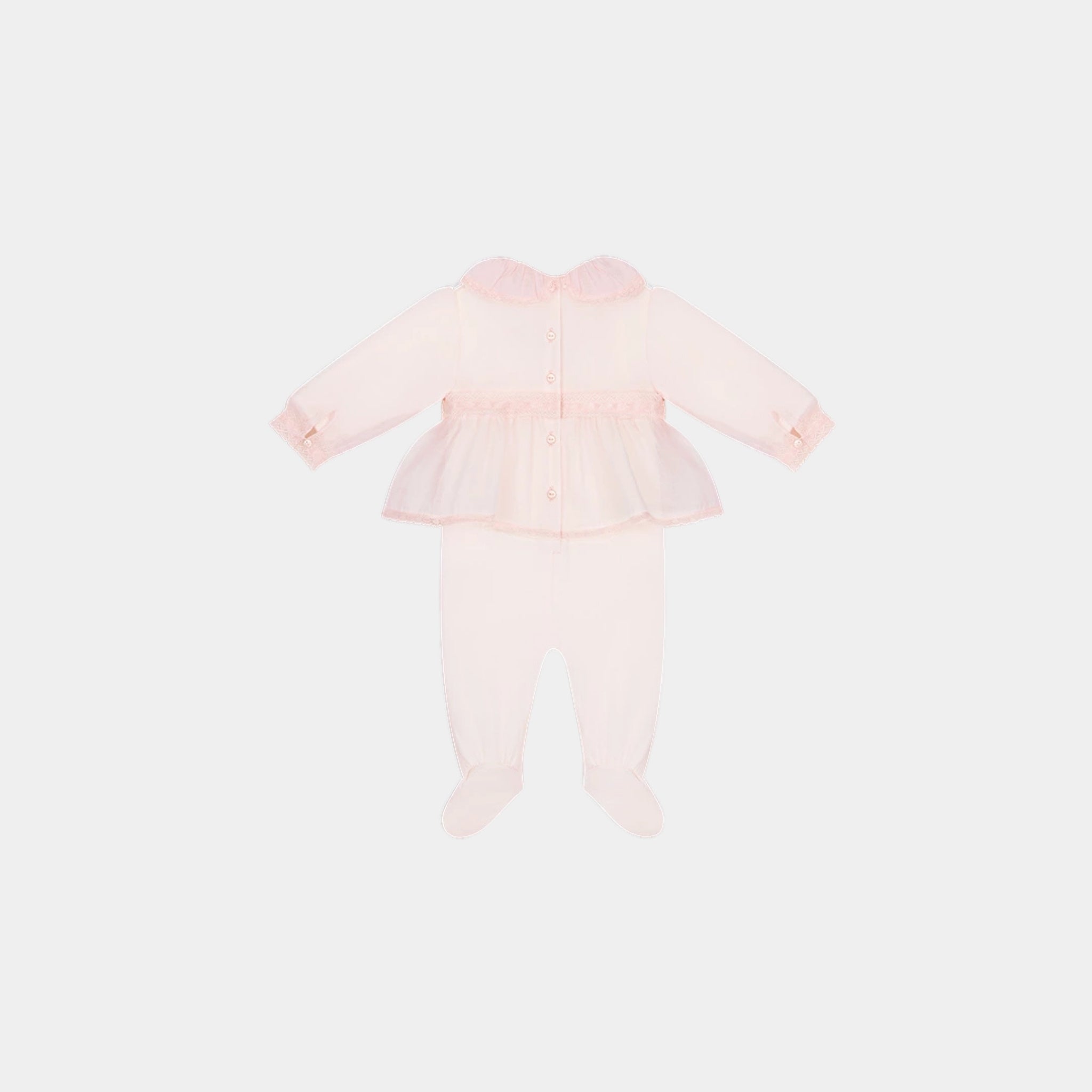 Nanouchka One-Piece Pajama Pale Pink