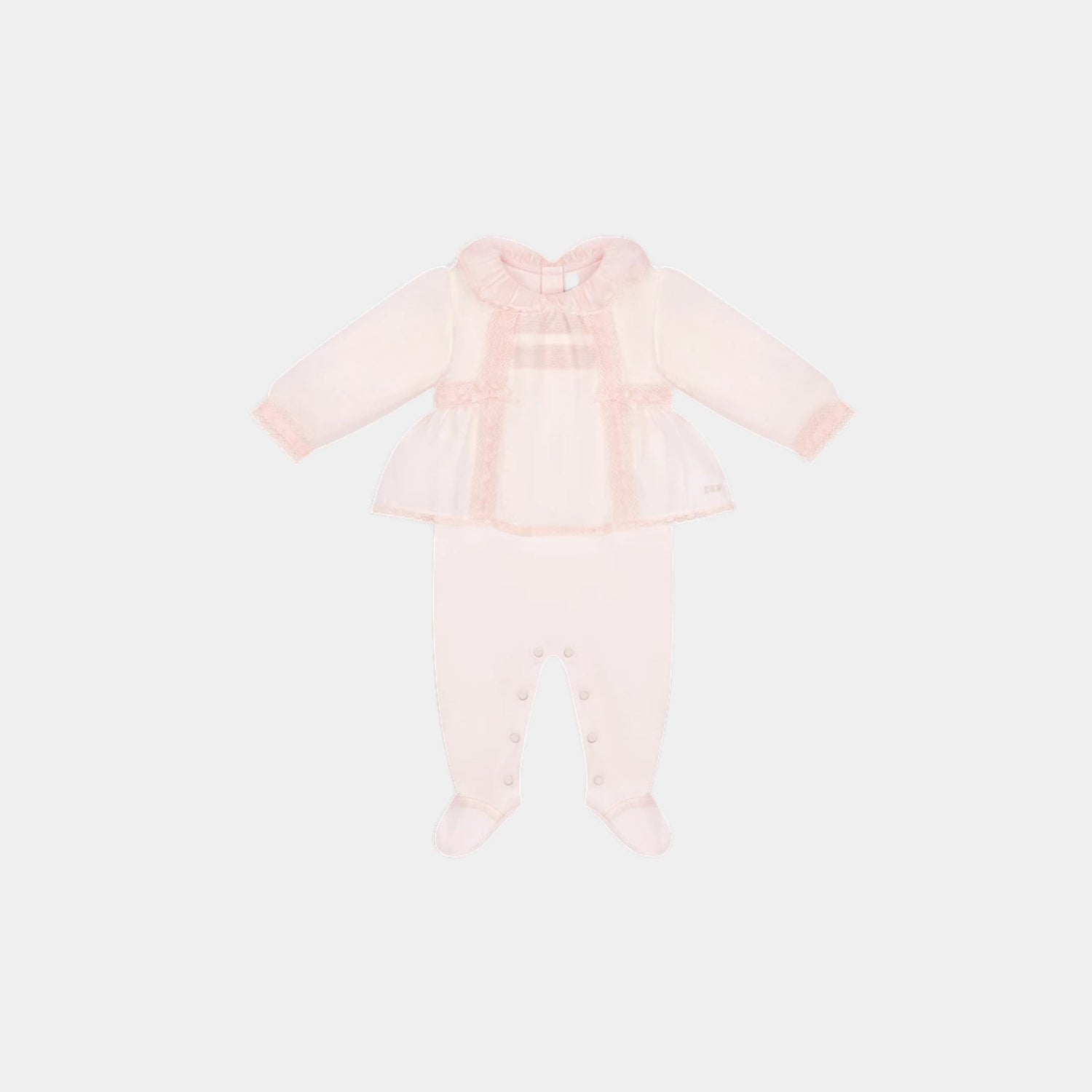 Nanouchka One-Piece Pajama Pale Pink