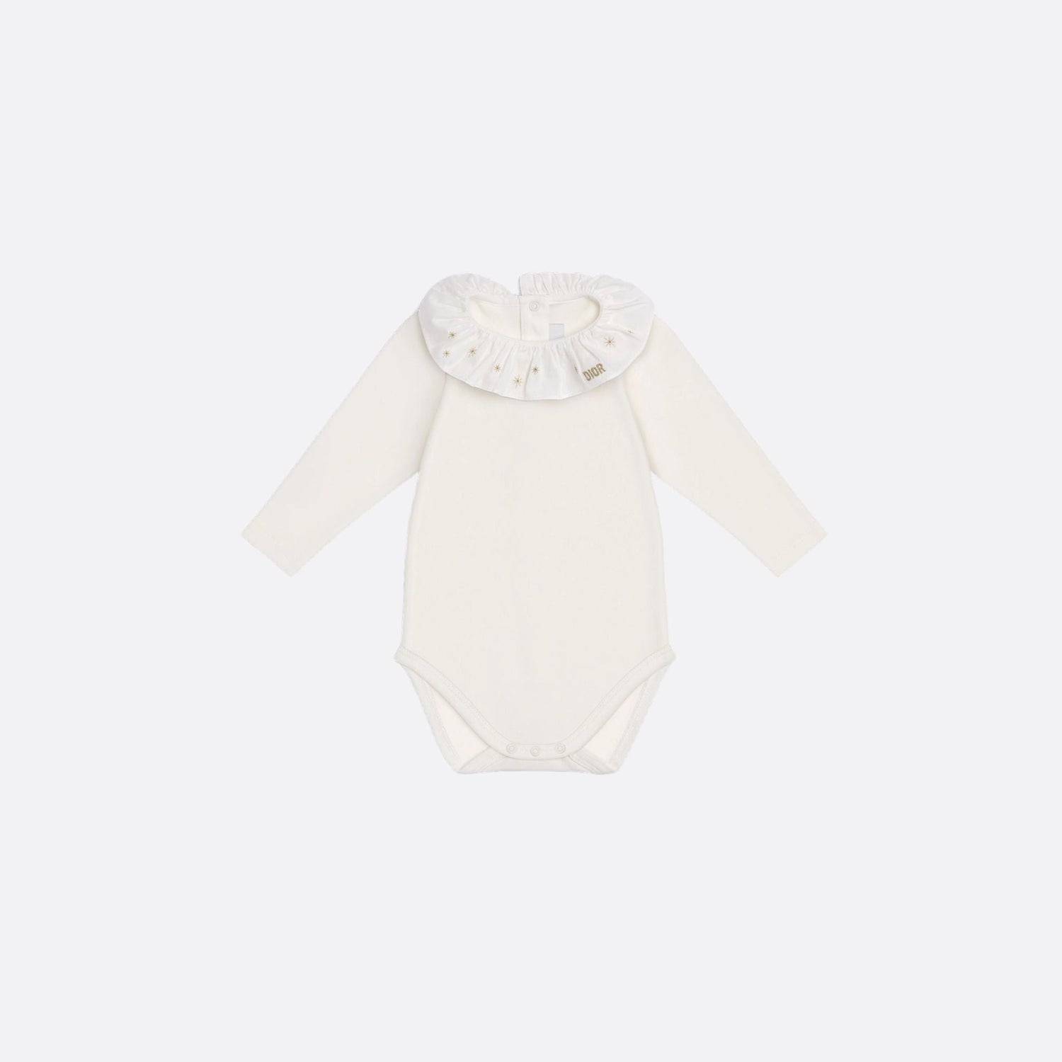 Newborn Gift Set Ivory Jersey and Cotton Poplin with Gold-Tone Star Motif