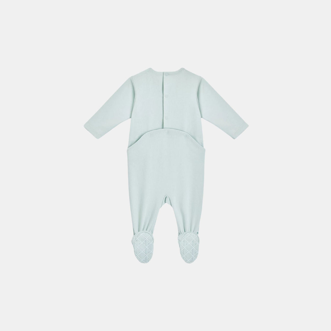 Newborn Gift Set Light Blue Cannage Cotton Jersey and Voile