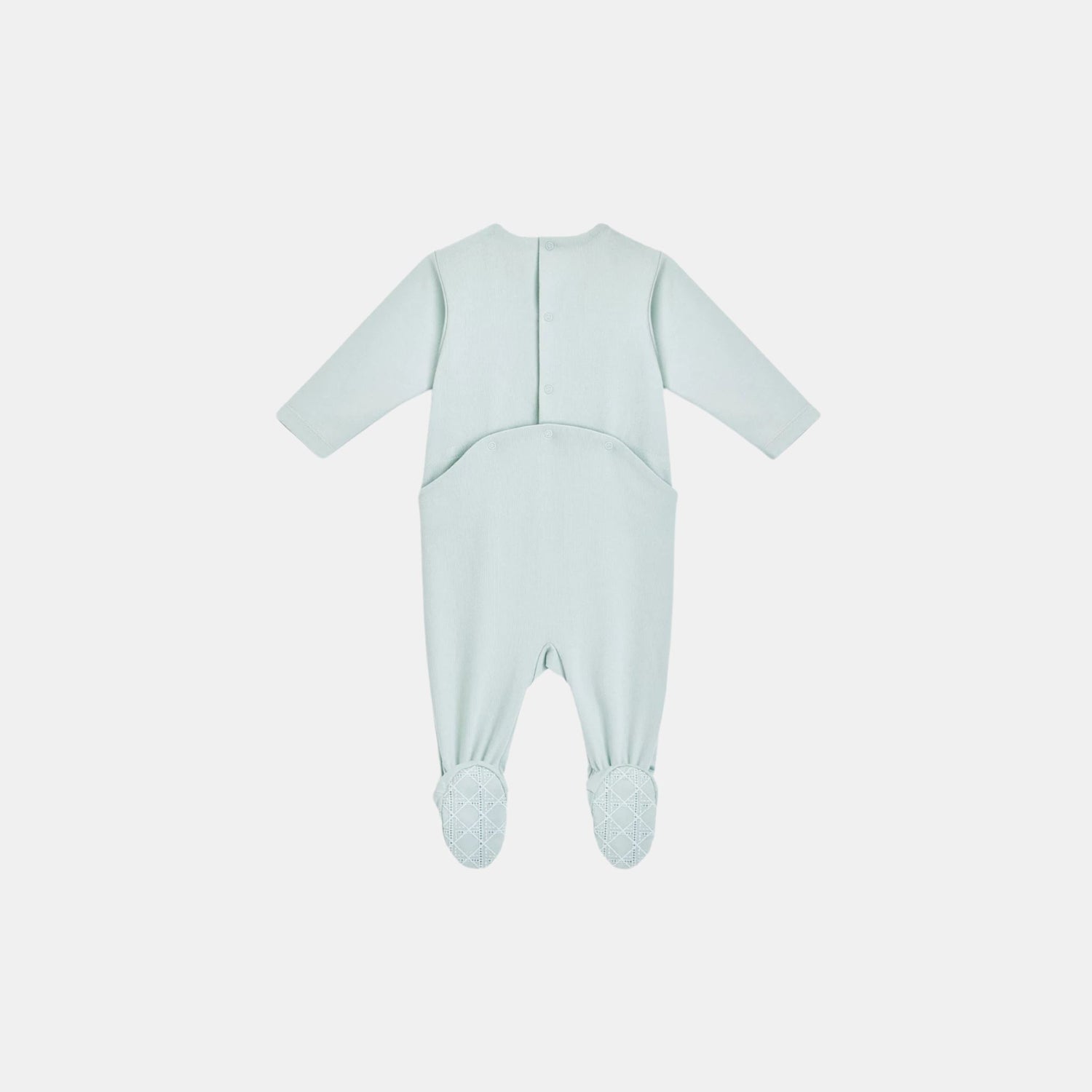 Newborn Gift Set Light Blue Cannage Cotton Jersey and Voile