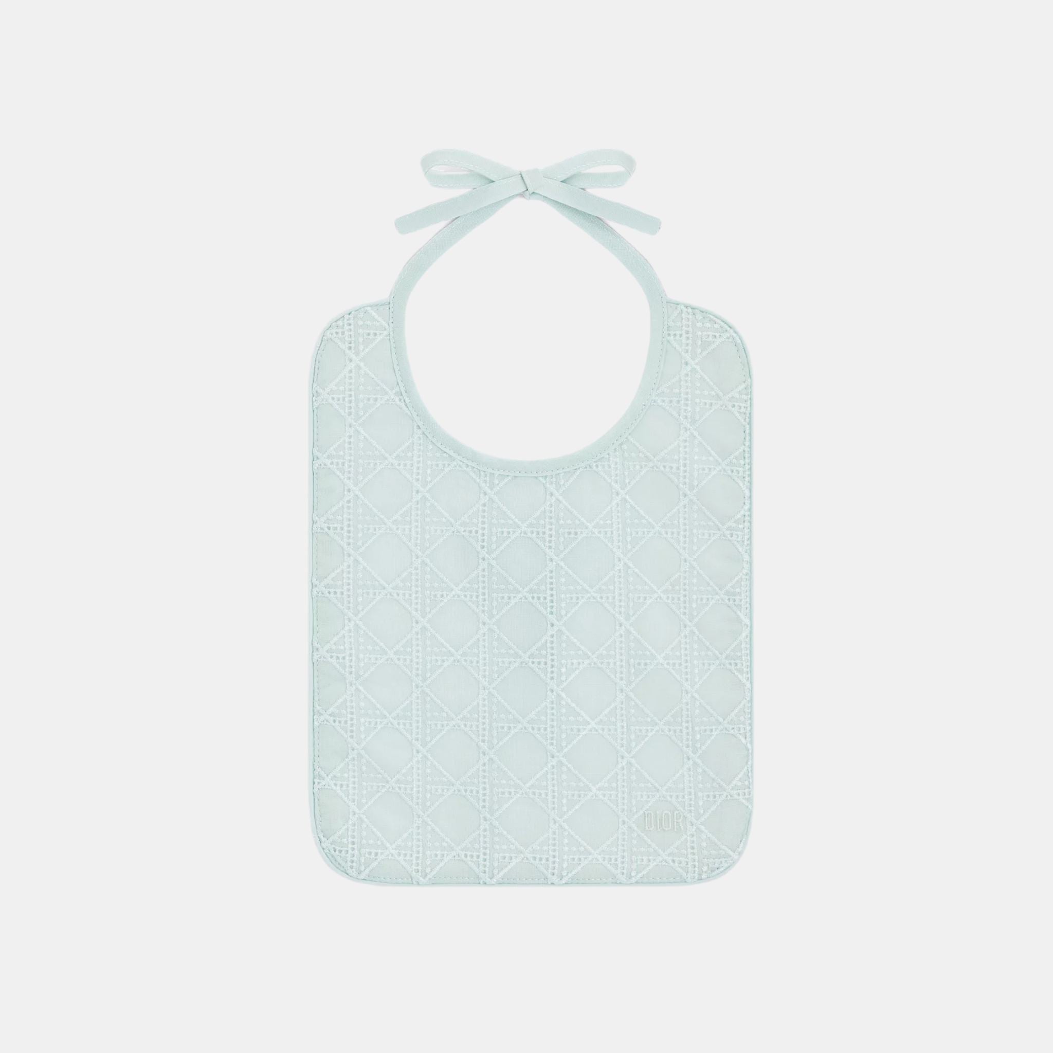 Newborn Gift Set Light Blue Cannage Cotton Jersey and Voile