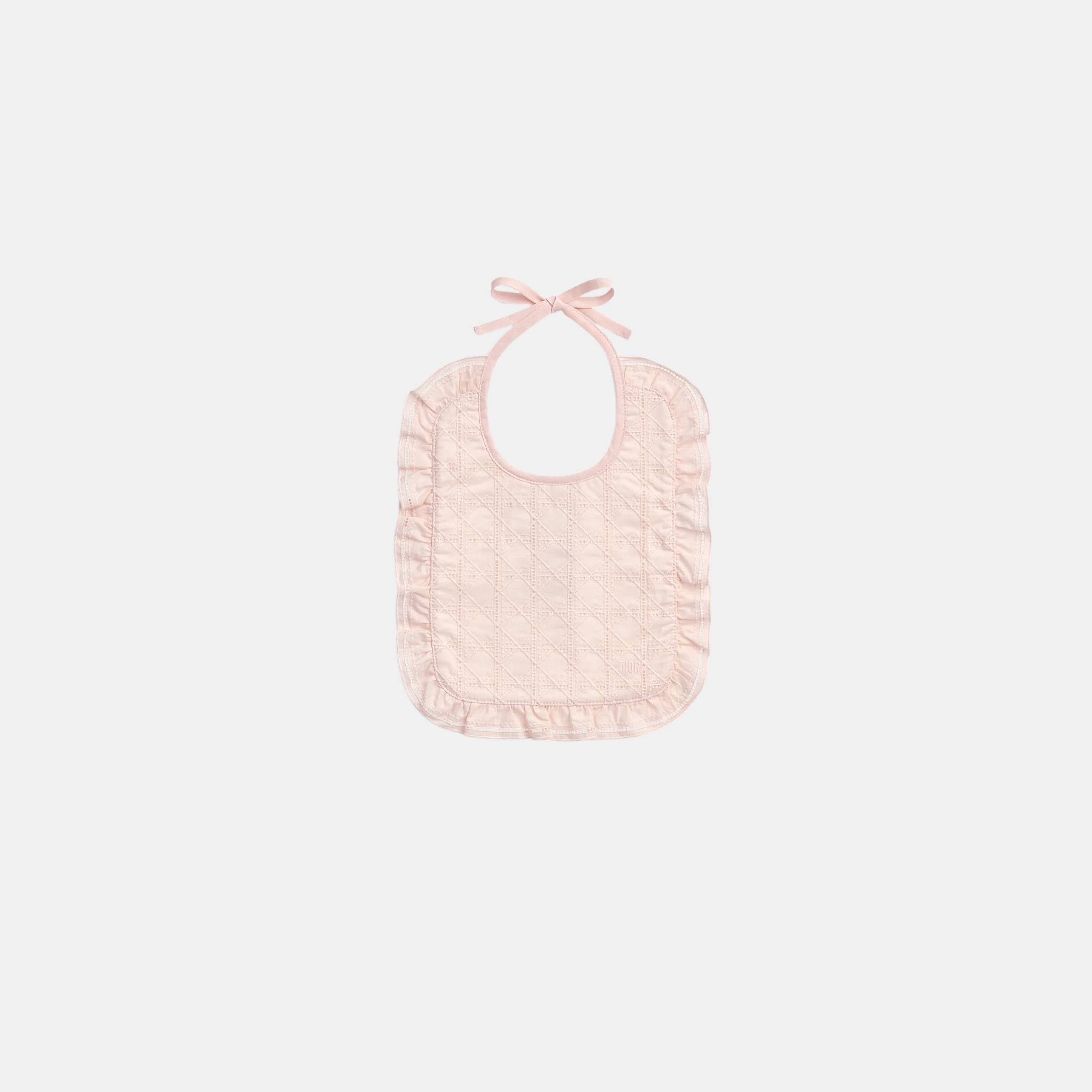 Newborn Gift Set Pale Pink Cannage Cotton Jersey and Voile