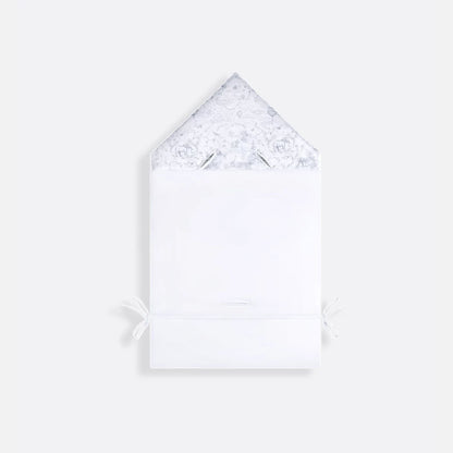 Newborn Sleeping Bag White Cotton Voile