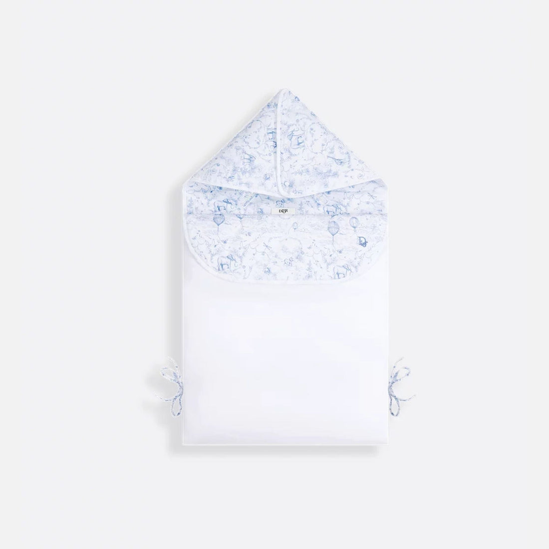 Newborn Sleeping Bag White Cotton Voile