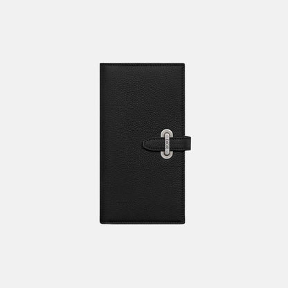 Normandie Vertical Bifold Wallet In Icons Calfskin