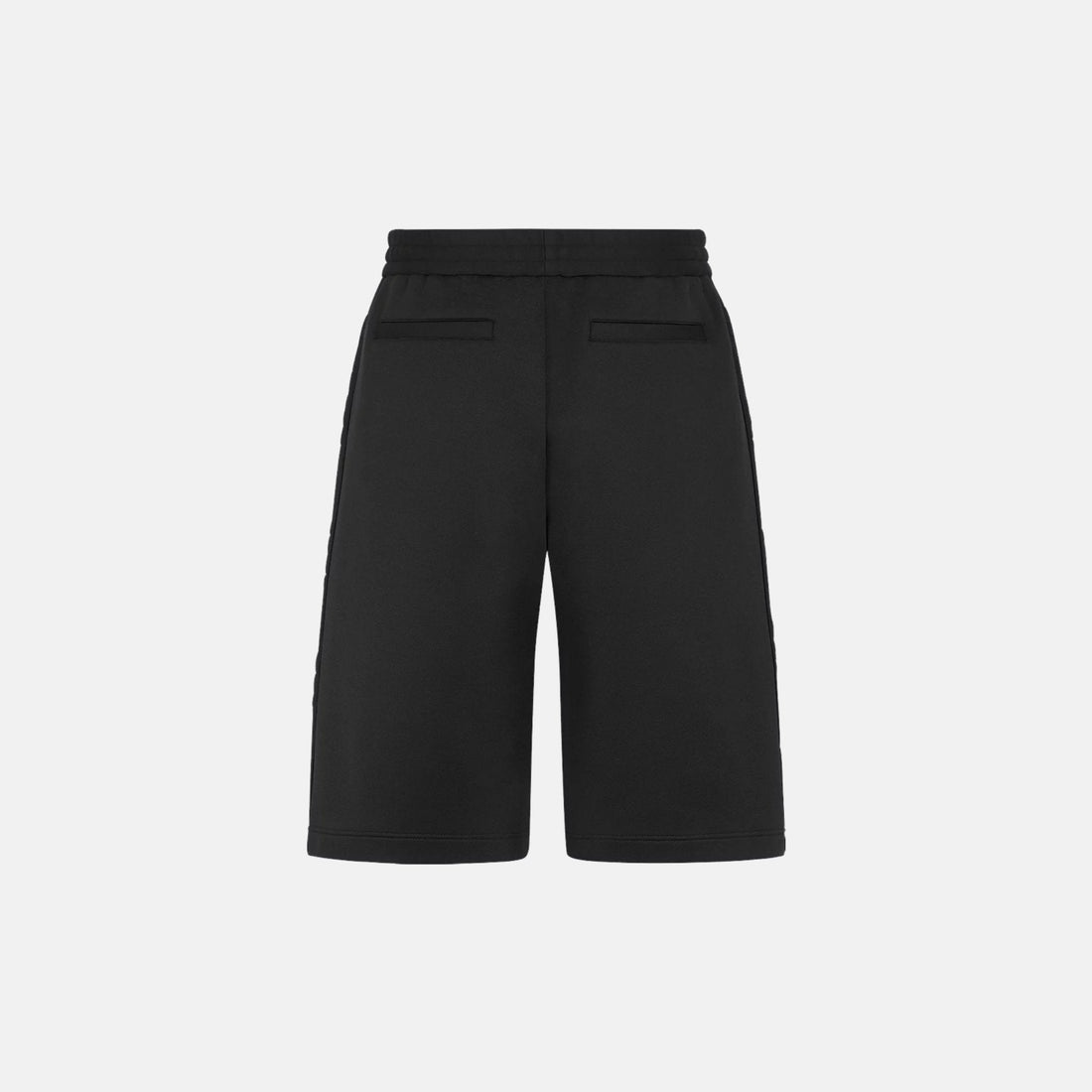 Oblique Bermuda Shorts In Cotton Blend Jersey