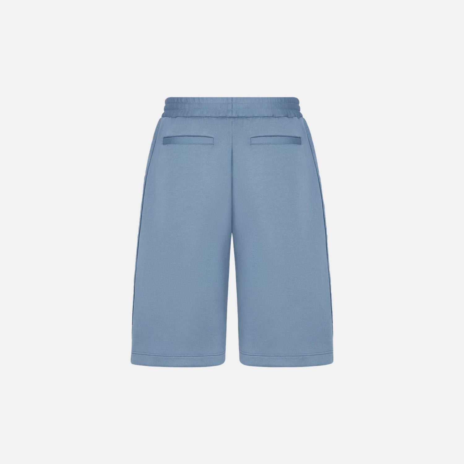 Oblique Bermuda Shorts In Cotton Blend Jersey