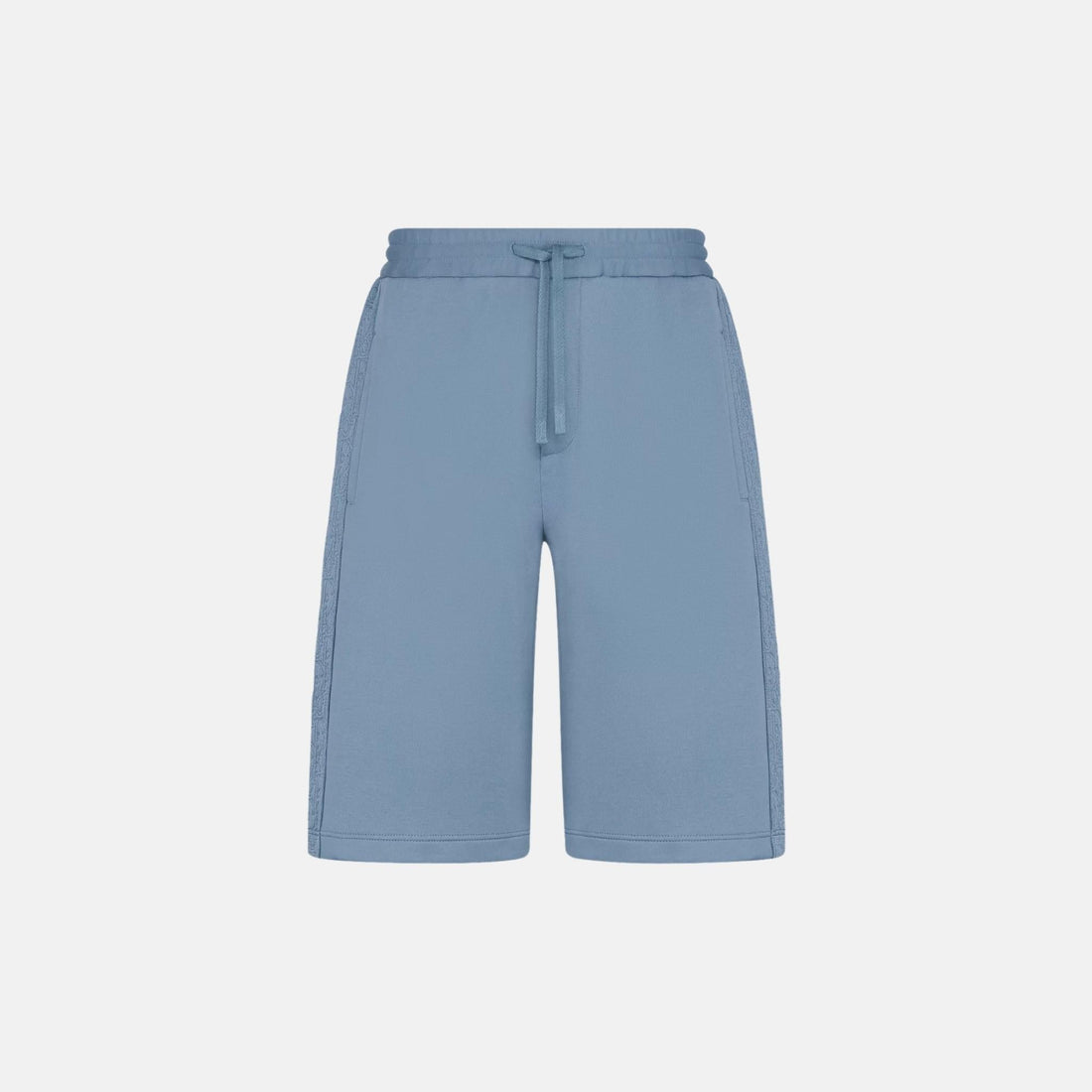 Oblique Bermuda Shorts In Cotton Blend Jersey