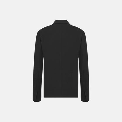 Dior Oblique Jacket with Buttoned Strap in Cotton Blend