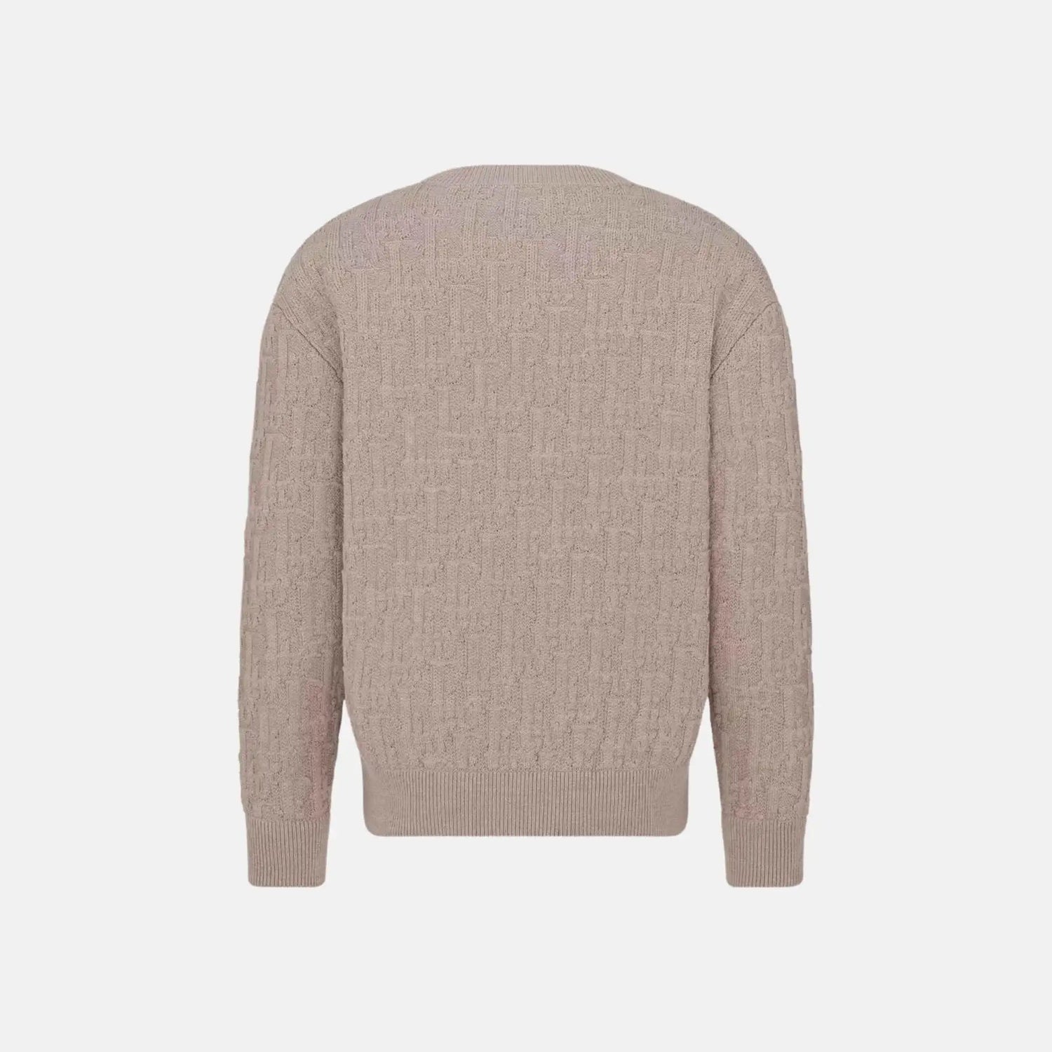 Oblique Sweater In Cotton Blend Jacquard