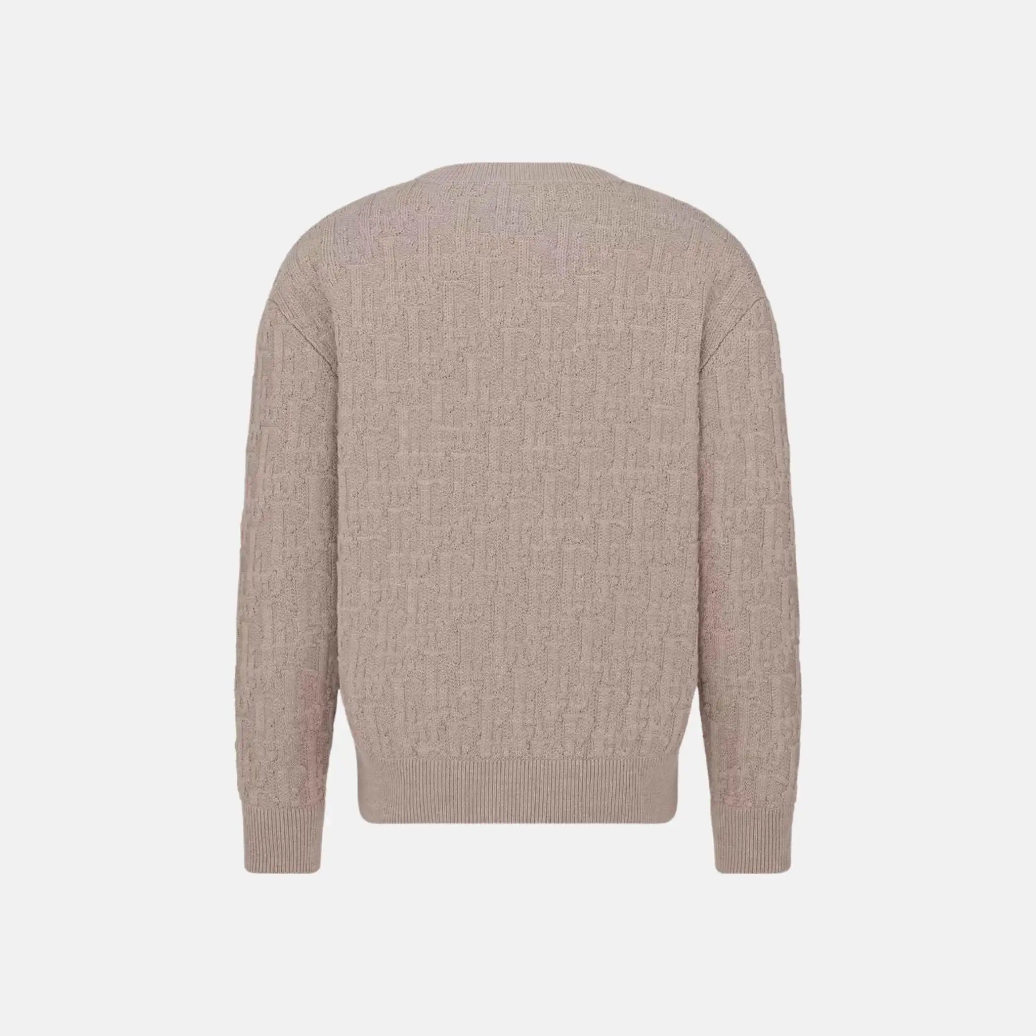 Oblique Sweater In Cotton Blend Jacquard