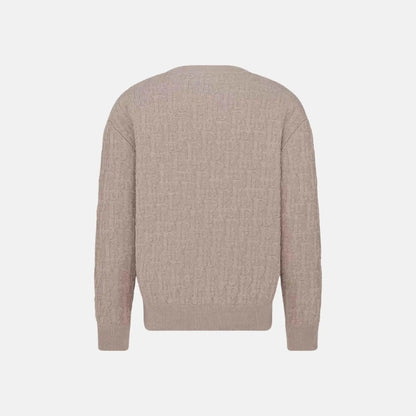 Oblique Sweater In Cotton Blend Jacquard