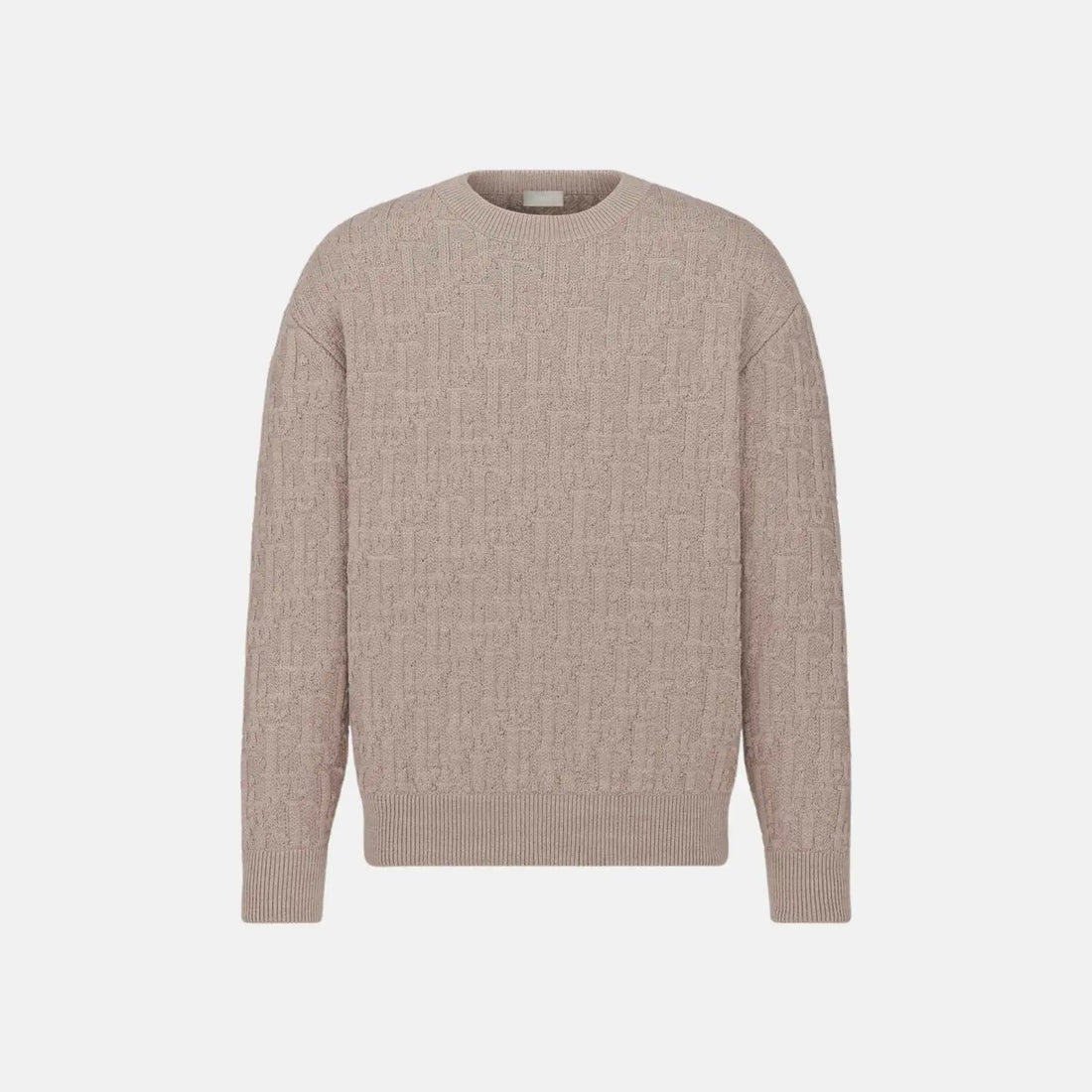 Oblique Sweater In Cotton Blend Jacquard