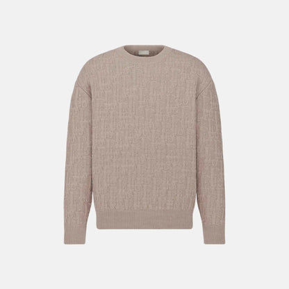 Oblique Sweater In Cotton Blend Jacquard