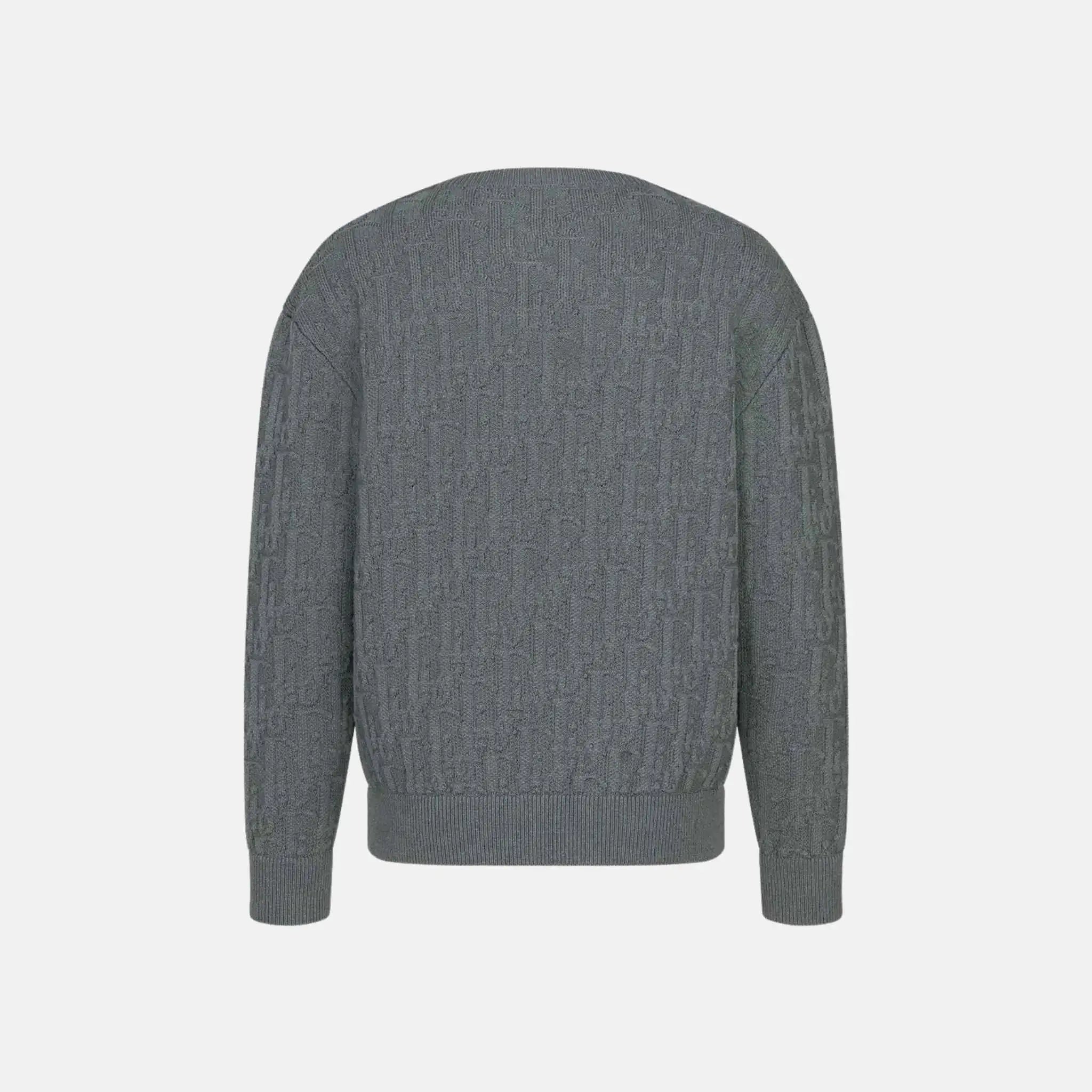 Oblique Sweater In Cotton Blend Jacquard
