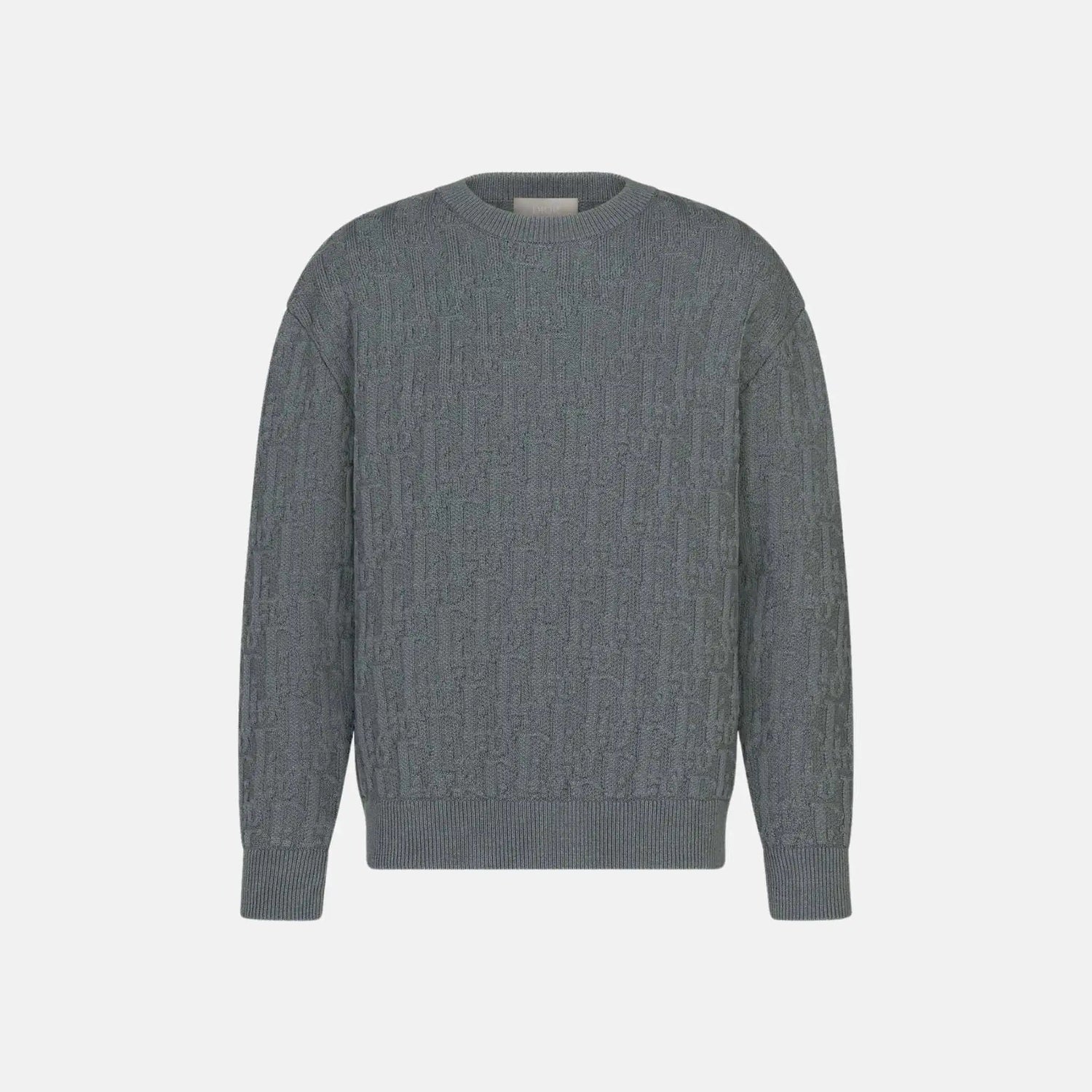 Oblique Sweater In Cotton Blend Jacquard
